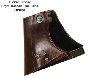 Tucker Hooded ErgoBalanced Trail Glide Stirrups