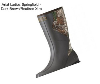 Ariat Ladies Springfield - Dark Brown/Realtree Xtra