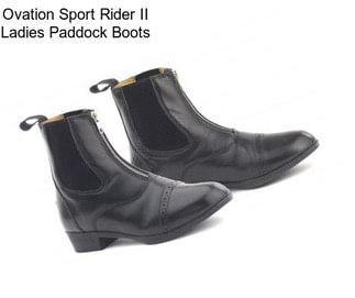 Ovation Sport Rider II Ladies Paddock Boots