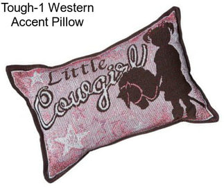 Tough-1 Western Accent Pillow