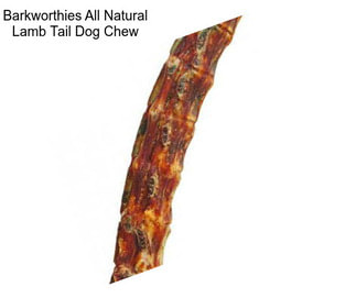 Barkworthies All Natural Lamb Tail Dog Chew