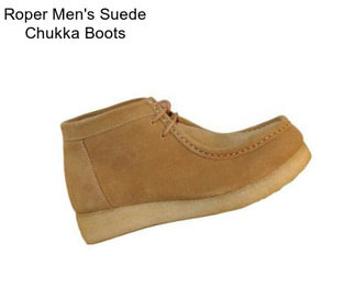 Roper Men\'s Suede Chukka Boots