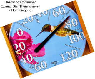 Headwind Consumer Ezread Dial Thermometer - Hummingbird