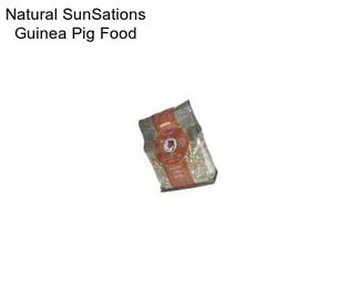 Natural SunSations Guinea Pig Food