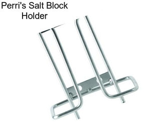 Perri\'s Salt Block Holder