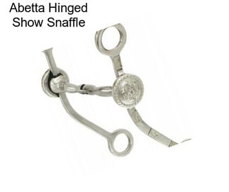 Abetta Hinged Show Snaffle