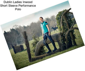 Dublin Ladies Inwood Short Sleeve Performance Polo