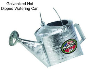 Galvanized Hot Dipped Watering Can