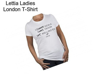 Lettia Ladies London T-Shirt