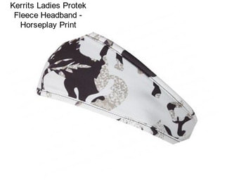 Kerrits Ladies Protek Fleece Headband - Horseplay Print