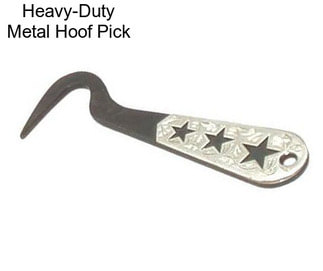 Heavy-Duty Metal Hoof Pick