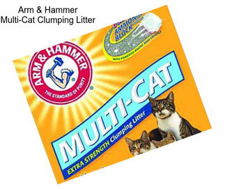 Arm & Hammer Multi-Cat Clumping Litter