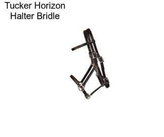 Tucker Horizon Halter Bridle