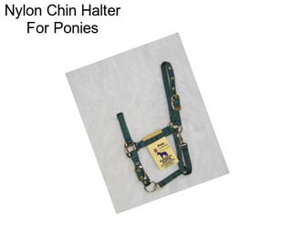 Nylon Chin Halter For Ponies