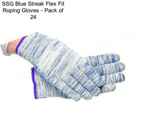 SSG Blue Streak Flex Fit Roping Gloves - Pack of 24