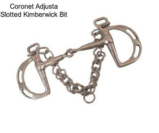 Coronet Adjusta Slotted Kimberwick Bit