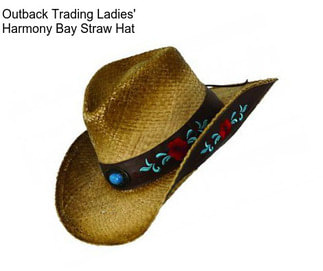 Outback Trading Ladies\' Harmony Bay Straw Hat