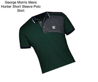 George Morris Mens Hunter Short Sleeve Polo Shirt