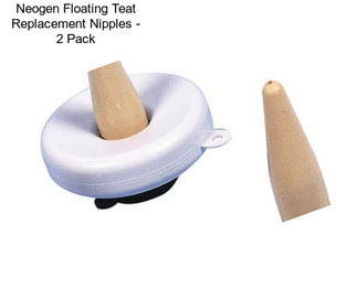 Neogen Floating Teat Replacement Nipples - 2 Pack