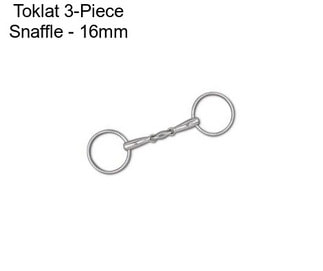 Toklat 3-Piece Snaffle - 16mm