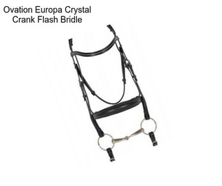 Ovation Europa Crystal Crank Flash Bridle