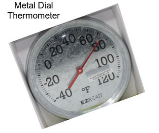 Metal Dial Thermometer