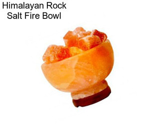 Himalayan Rock Salt Fire Bowl