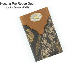 Nocona Pro Rodeo Deer Buck Camo Wallet