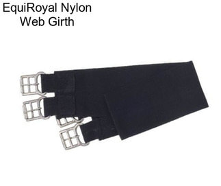 EquiRoyal Nylon Web Girth