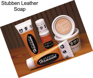 Stubben Leather Soap