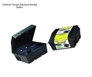 TOMCAT Tamper-Resistant Rat Bait Station