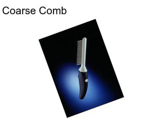 Coarse Comb