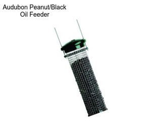 Audubon Peanut/Black Oil Feeder