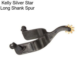 Kelly Silver Star Long Shank Spur