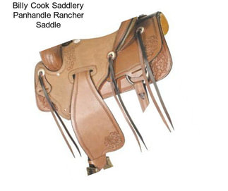 Billy Cook Saddlery Panhandle Rancher Saddle
