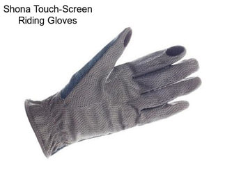 Shona Touch-Screen Riding Gloves