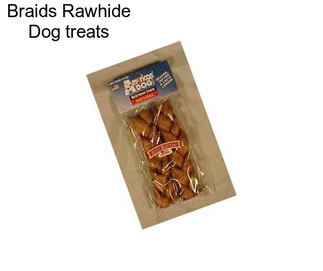 Braids Rawhide Dog treats