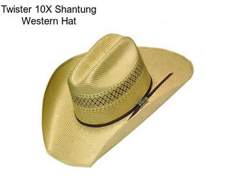 Twister 10X Shantung Western Hat