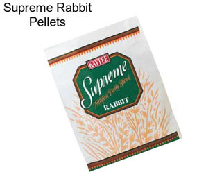 Supreme Rabbit Pellets