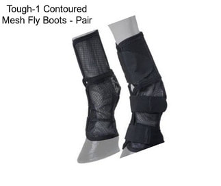 Tough-1 Contoured Mesh Fly Boots - Pair