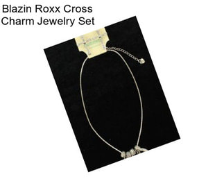 Blazin Roxx Cross Charm Jewelry Set