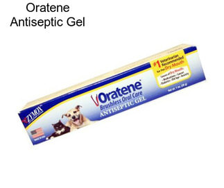 Oratene Antiseptic Gel