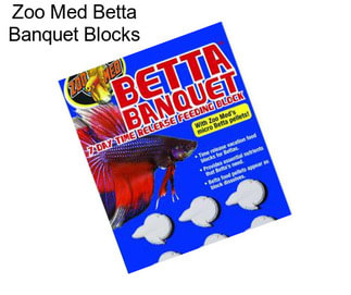 Zoo Med Betta Banquet Blocks