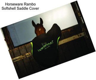 Horseware Rambo Softshell Saddle Cover