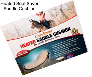 Heated Seat Saver Saddle Cushion