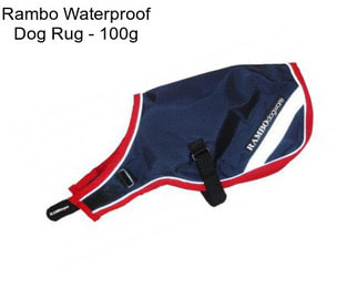 Rambo Waterproof Dog Rug - 100g