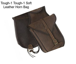 Tough-1 Tough-1 Soft Leather Horn Bag