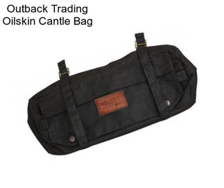 Outback Trading Oilskin Cantle Bag