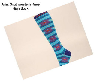 Ariat Southwestern Knee High Sock