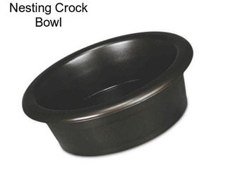 Nesting Crock Bowl